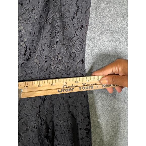 Bardot Dress Women‎ XXL Black Adeline Lace Midi Romantic Sexy Formal Party - Picture 5 of 8